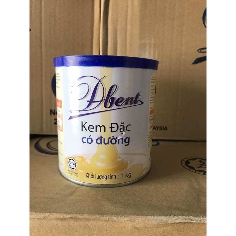 Sữa đặc Dbent 1kg nhập khẩu Malaysia