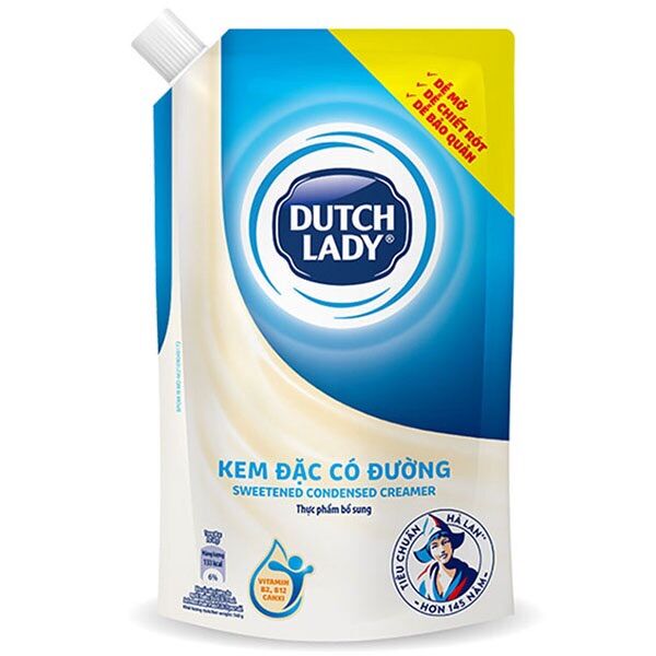 Sữa đặc có Đường Ducth Lady dạng túi 560g