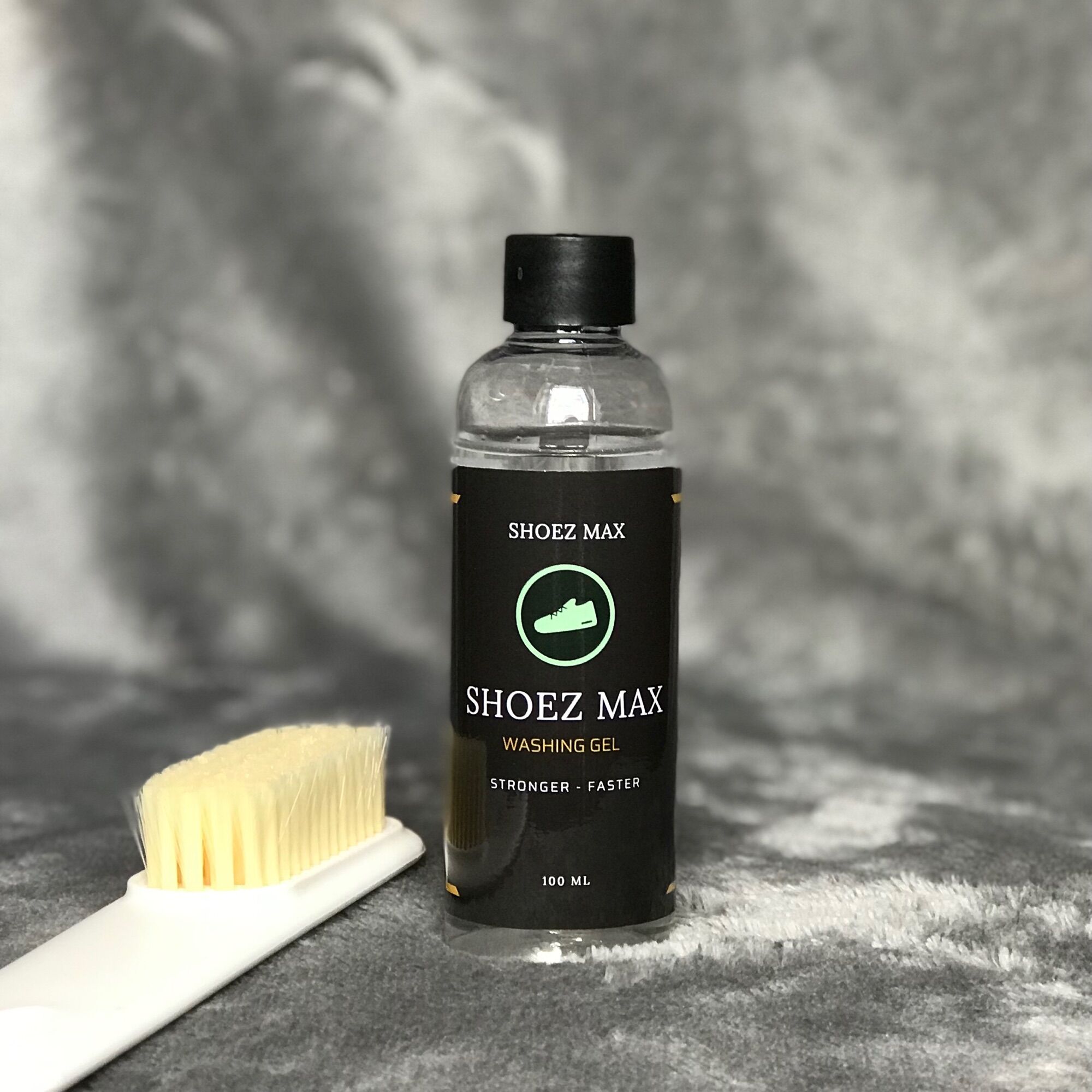 Lọ gel giặt giày, chai vệ sinh giày shoez max 100ml