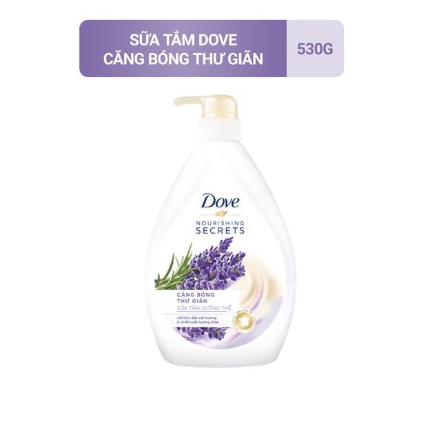 Sữa Tắm Dưỡng Da Dove Chai 530Ml Căng Bóng Thư Giãn