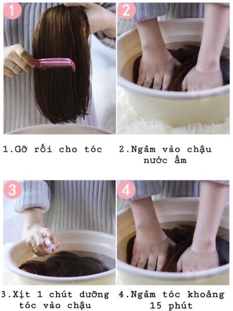 Combo lược và xịt dưỡng tóc giả ❇️