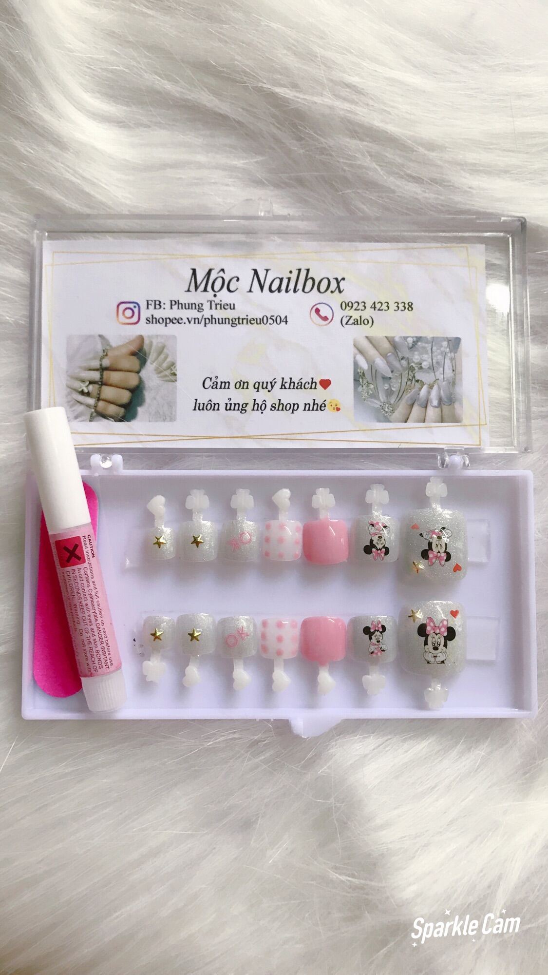 Nailbox Chân Sale Sốc Đồng Giá 50K