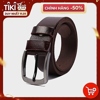 Thắt lưng dây nịt nam da bò 4u
