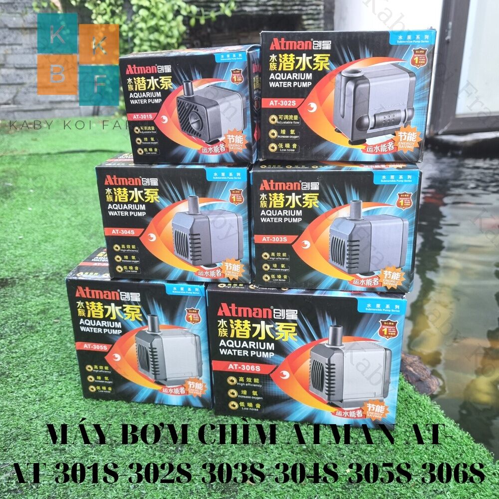 Máy bơm chìm atman 301s , 302s , 303s , 304s , 305s , 306s , máy bơm atman , máy bơm hồ cá