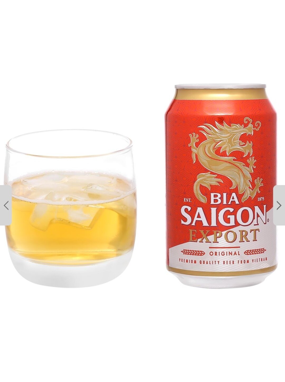 bia Sài Gòn export 1thung 12 lon
