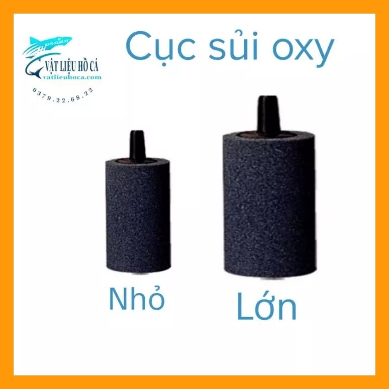 Cục sủi oxy màu đen loại tốt cho hồ cá, bể cá cảnh