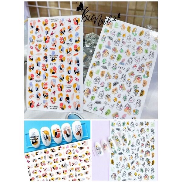 STICKER HOT 13K/2TẤM 2 MẪU