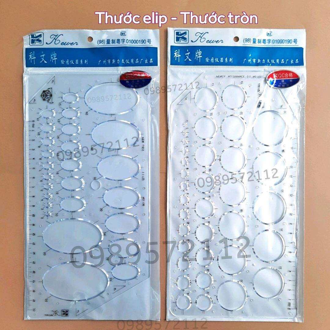 Thước hình tròn,hình elip.thước vẽ kỹ thuật.