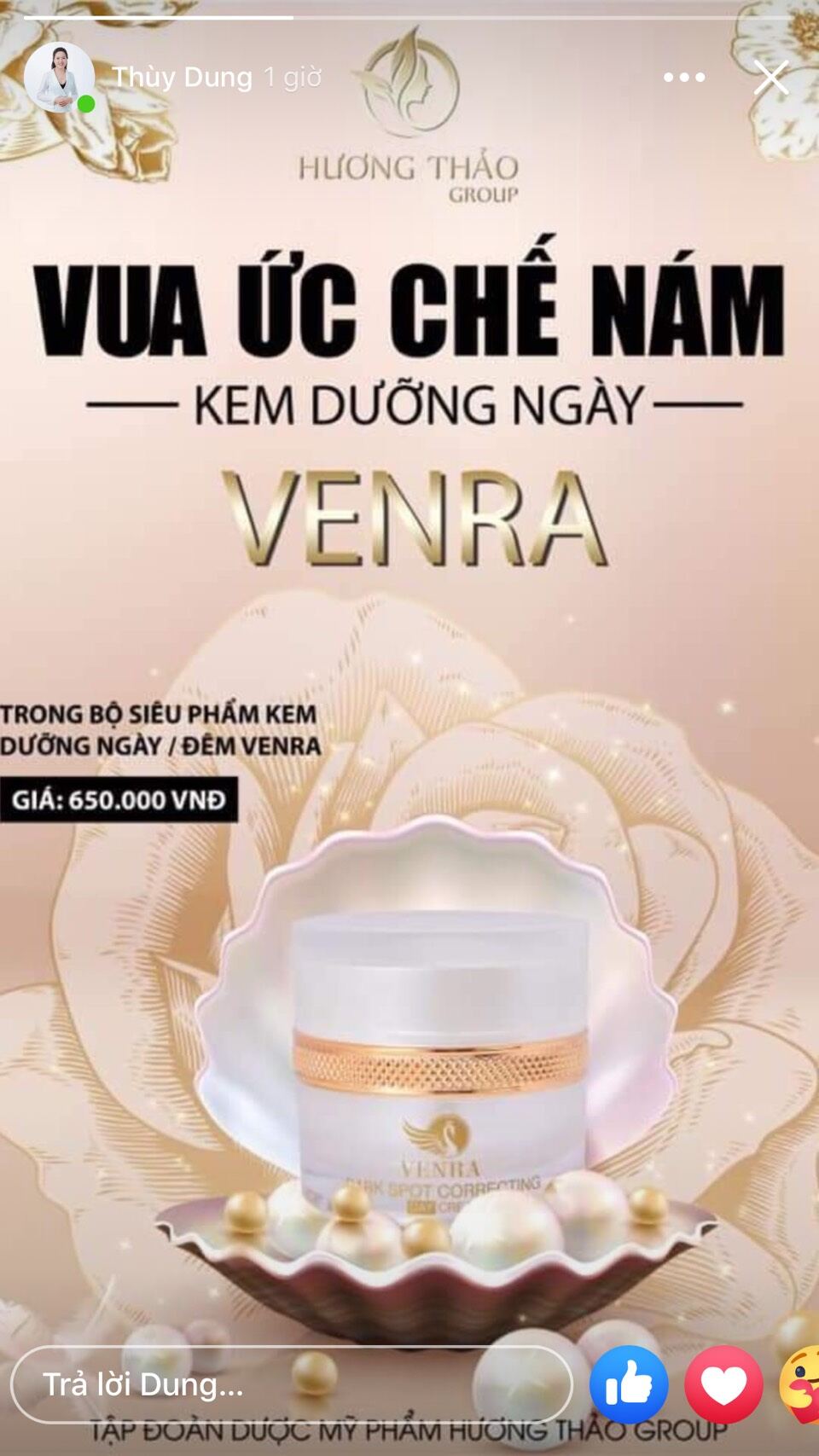 VUA ỨC CHẾ NÁM DƯỠNG NGÀY VENRA