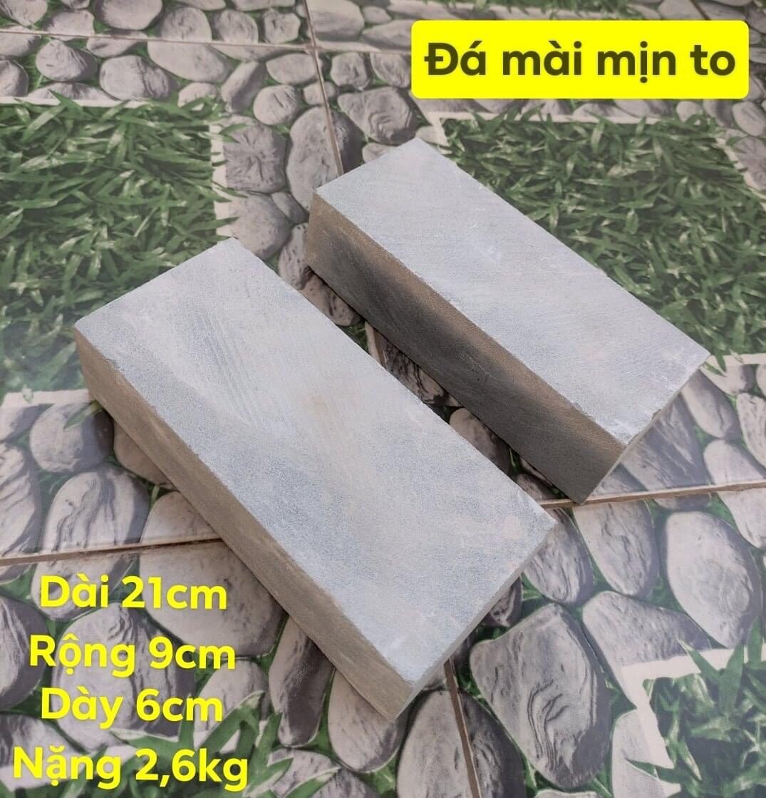 Đá mài dao - đá mài tự nhiên loại to - loại bé