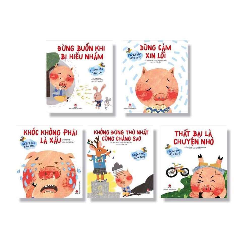 Combo 5 cuốn ehon không sao đâu con
