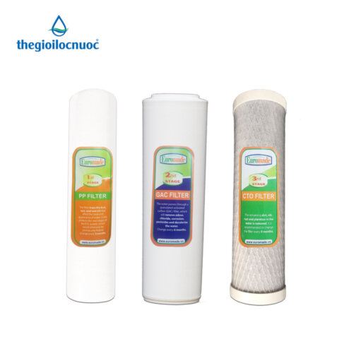 Bộ lọc thô Euromade 3 lõi