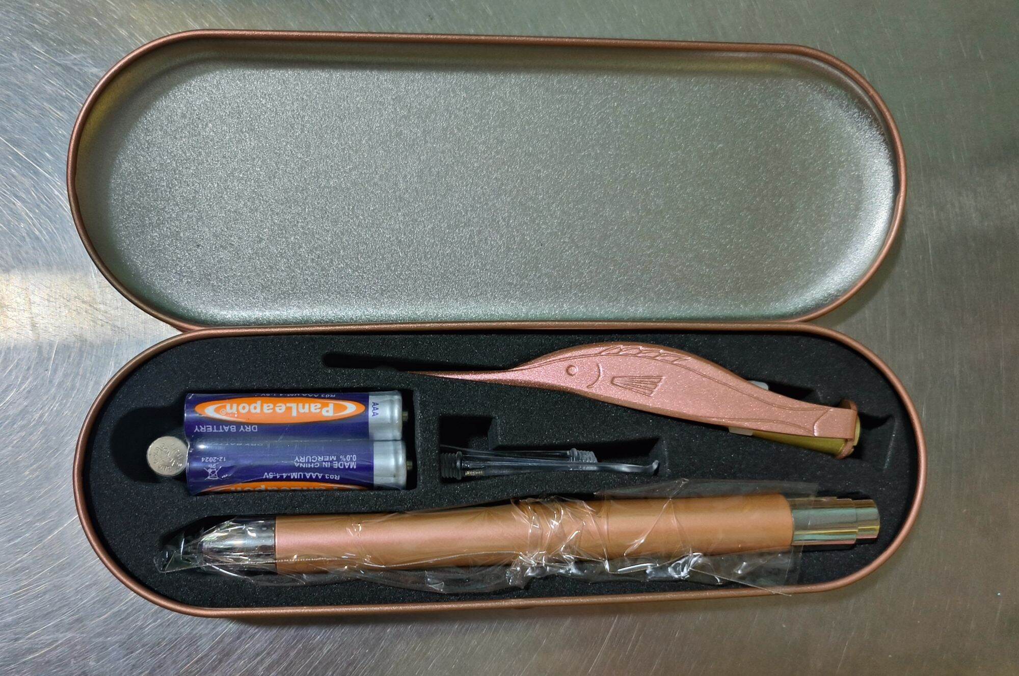 Bộ dụng cụ lấy ráy tai có đèn cao cấp