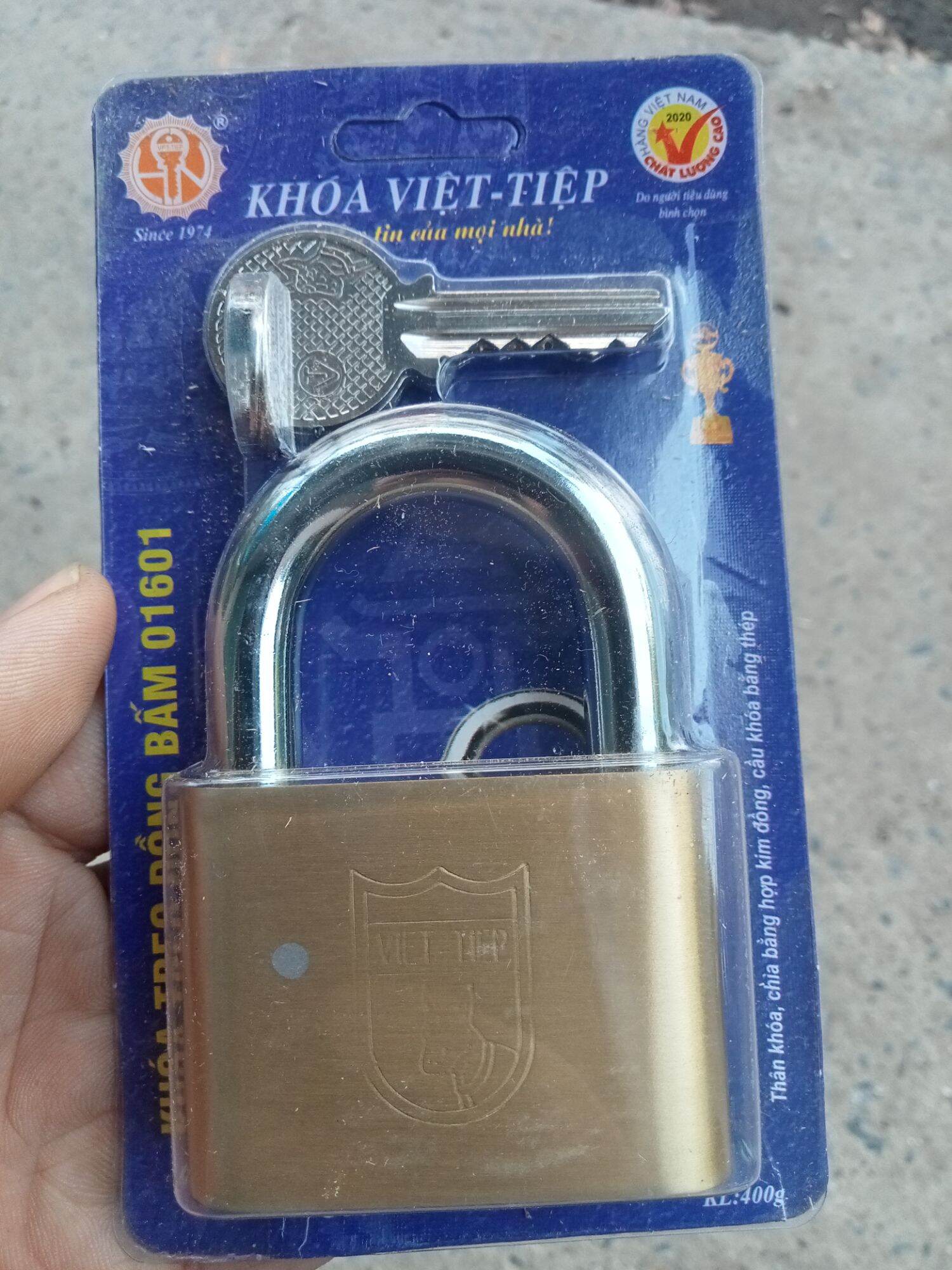 Khoá bấm Việt Tiệp chính hãng