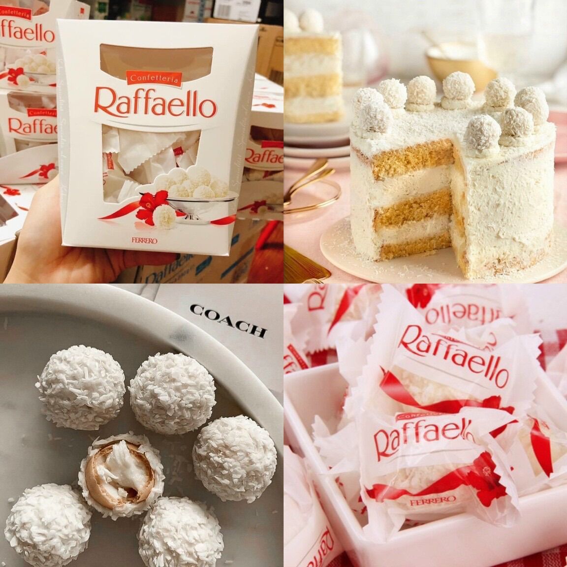 🥥BÁNH DỪA RAFFAELLO ĐỨC 230g