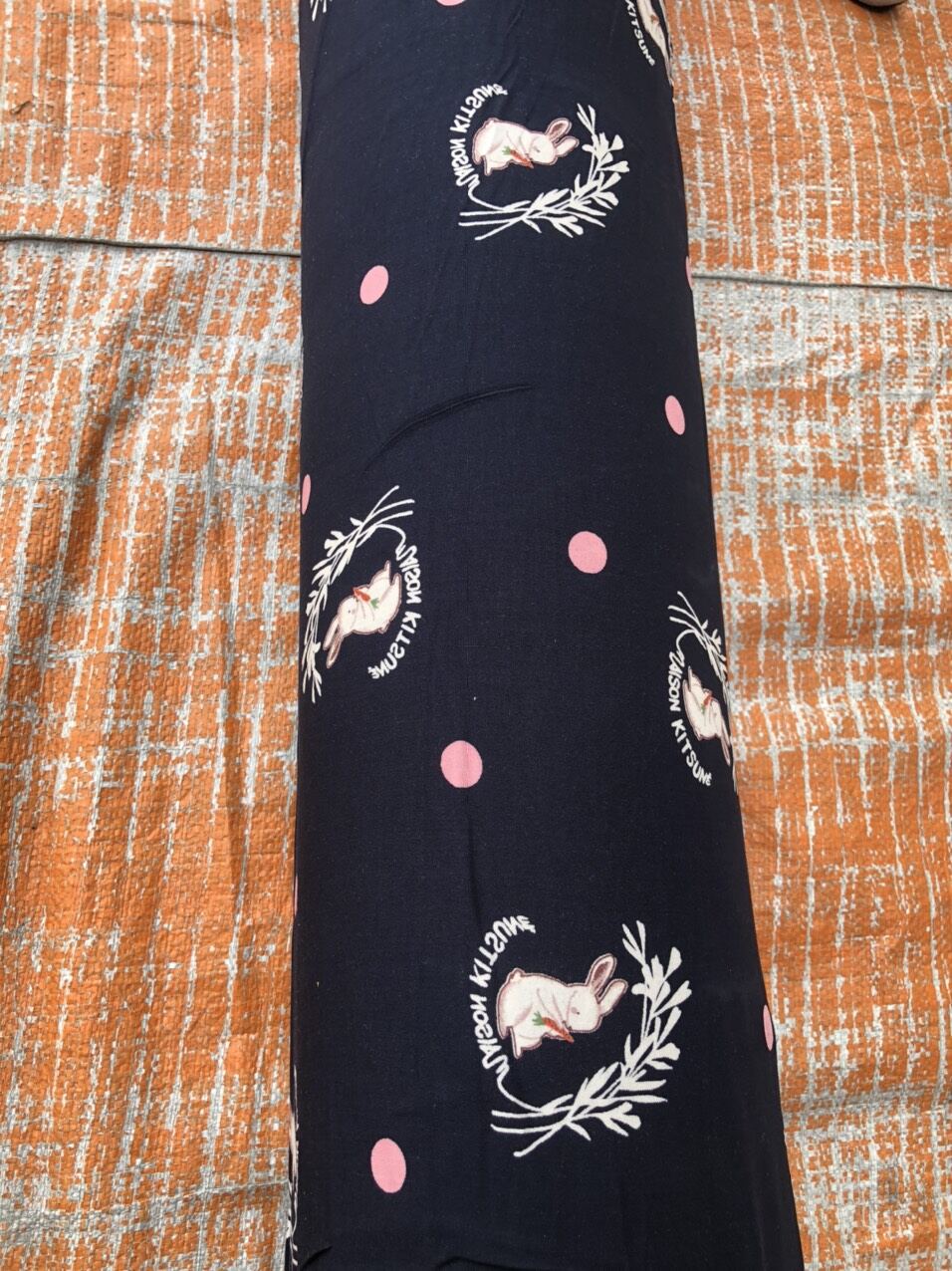 Vải tole nhung 2da.  giá 60k/1m
