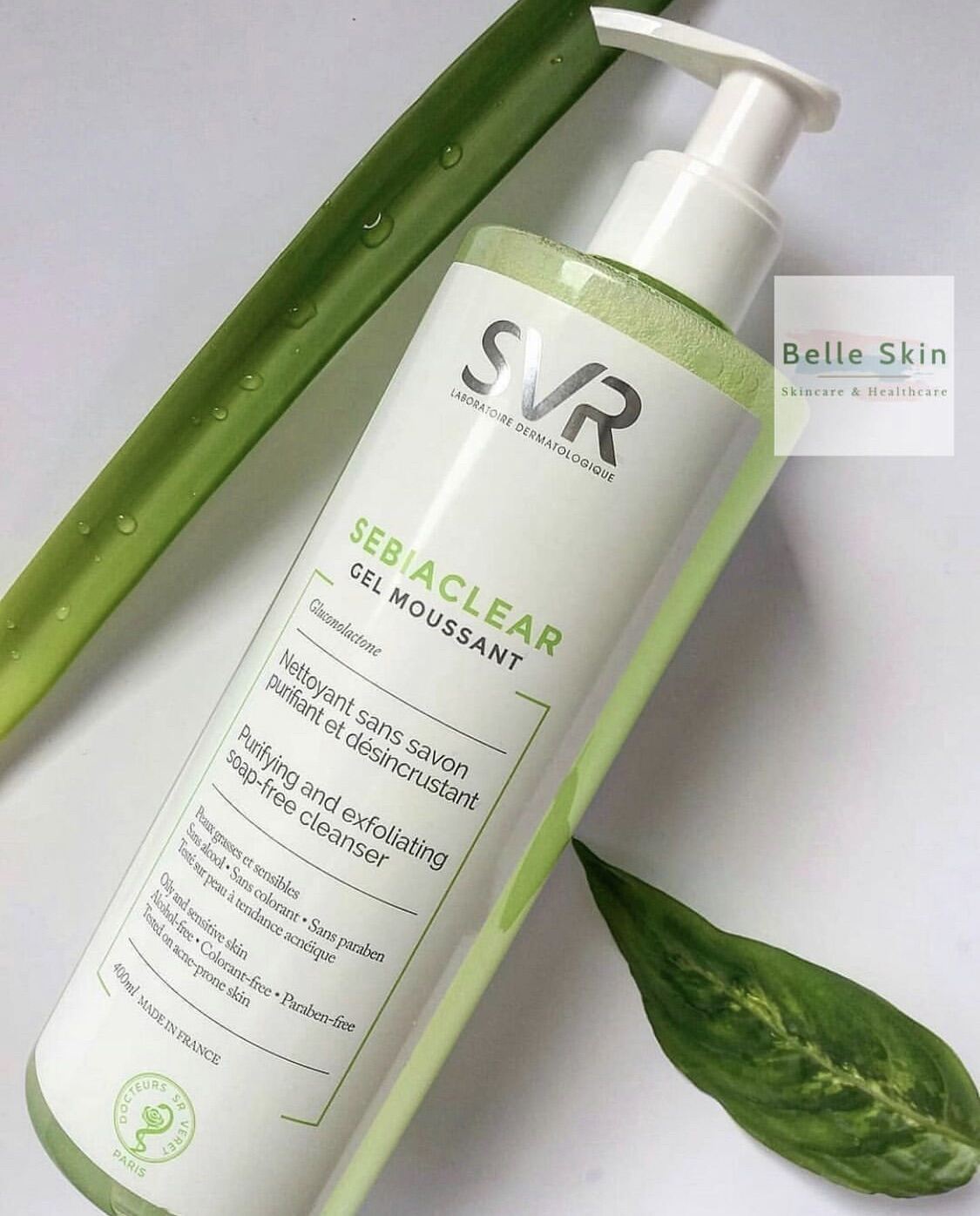 [Hcm]Sữa Rữa Mặt Svr Sebiaclear Cho Da Dầu 400Ml