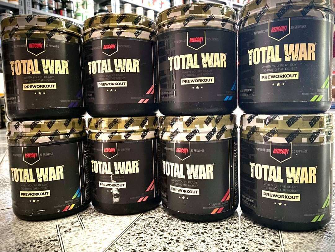 REDCON1 TOTAL WAR PRE WORKOUT TĂNG SỨC MẠNH SỨC BỀN 30 SERVING