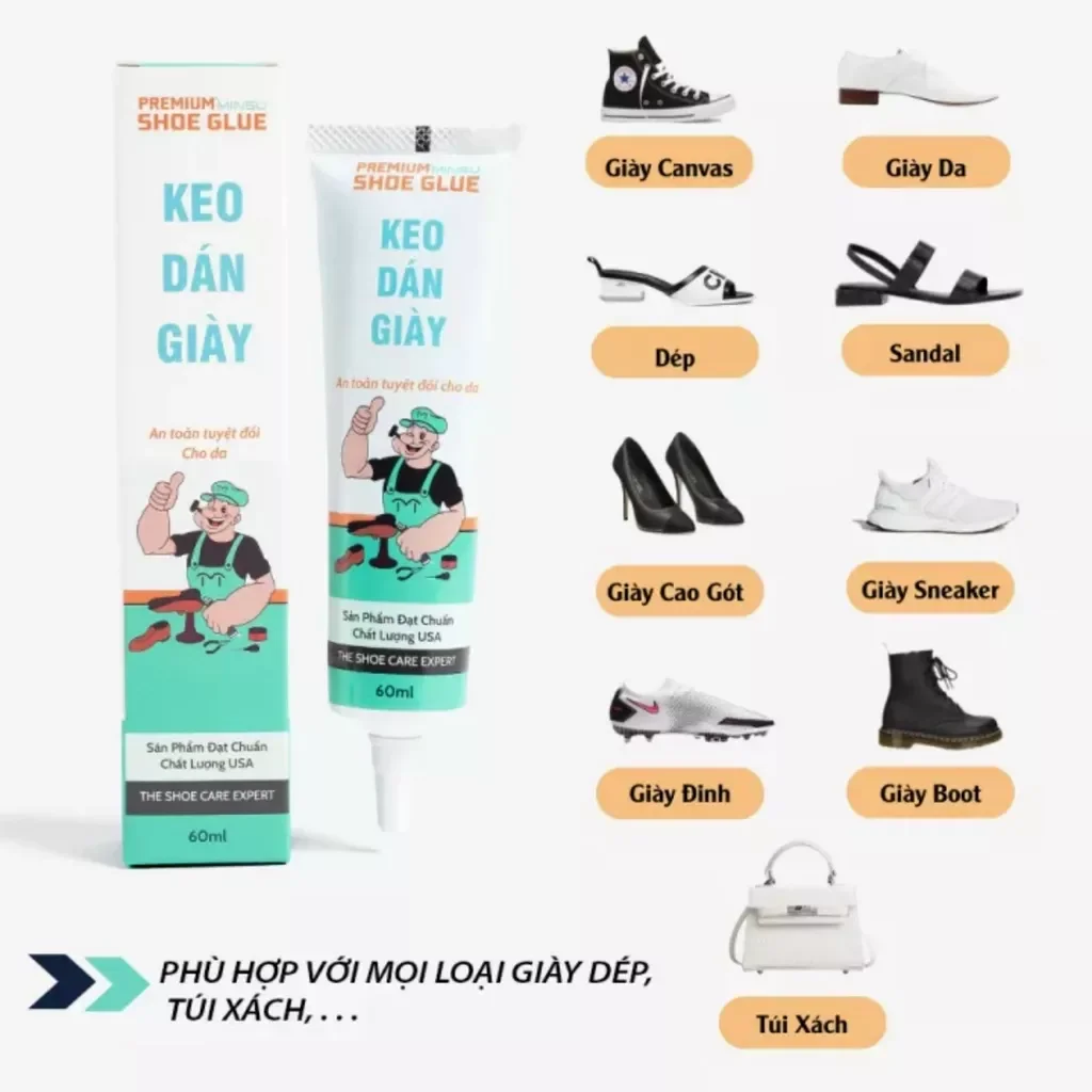 keo Minsu dán giày chắc chắn ,chất lượng cao