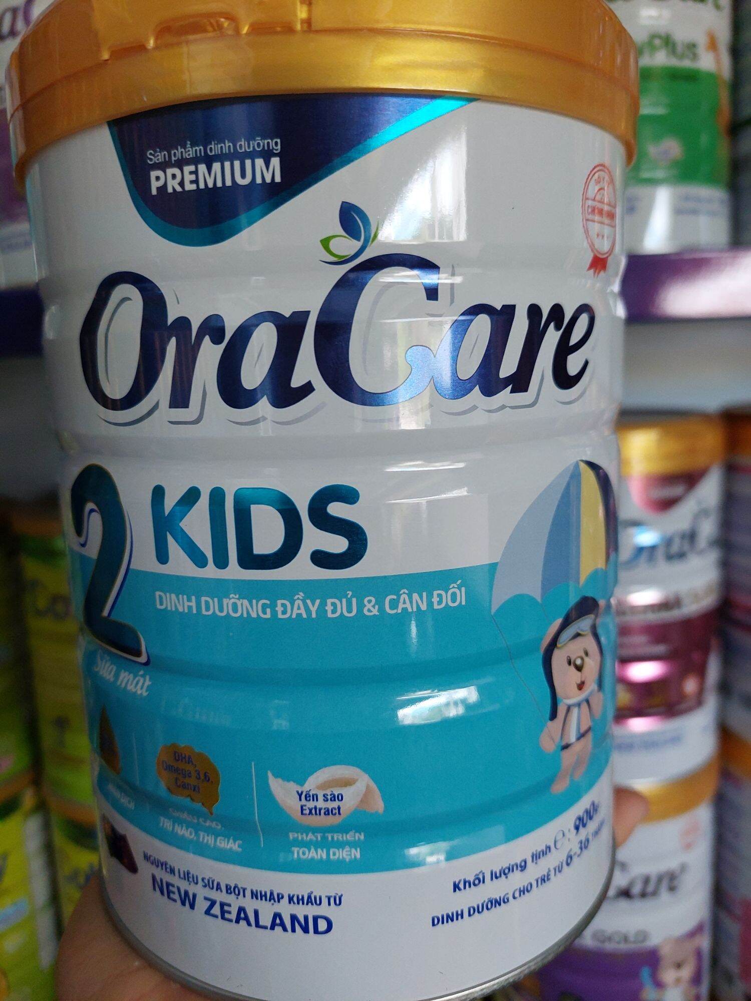 Sữa Bột OraCare Kids 900gr dành cho trẻ 6-36 tháng