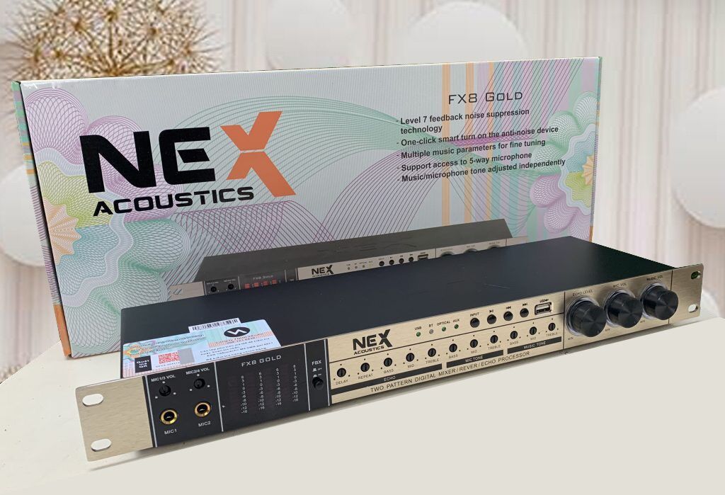 Vang Cơ Nex Acoustic FX8 Gold phiên bản 2021 (Hàng chính hãng bảo hành theo series)