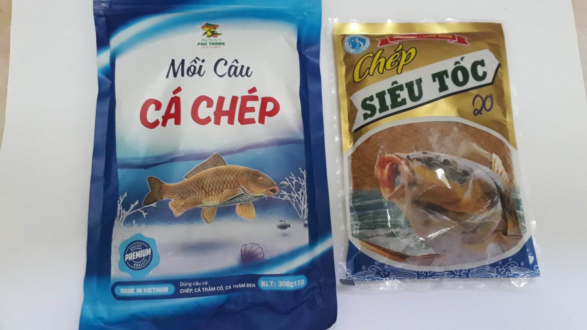 Cặp đôi mồi câu cá chép & mồi câu chép siêu tốc, kết hợp tạo nên vị mồi đặc biệt để câu cá chép hiệu quả số 1