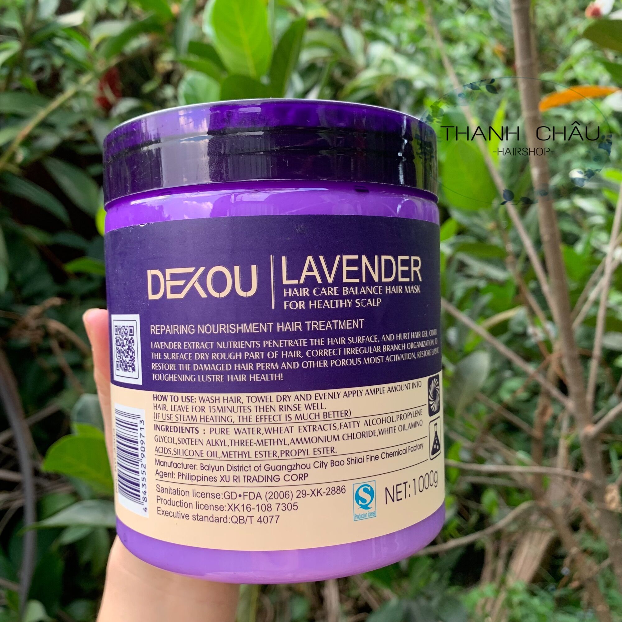 Hấp dầu tóc phục hồi keratin 1000ml