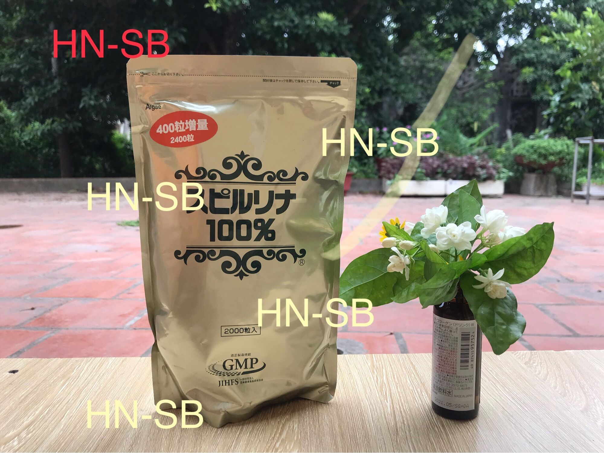 Tảo xoắn (spirulina) 2400 viên