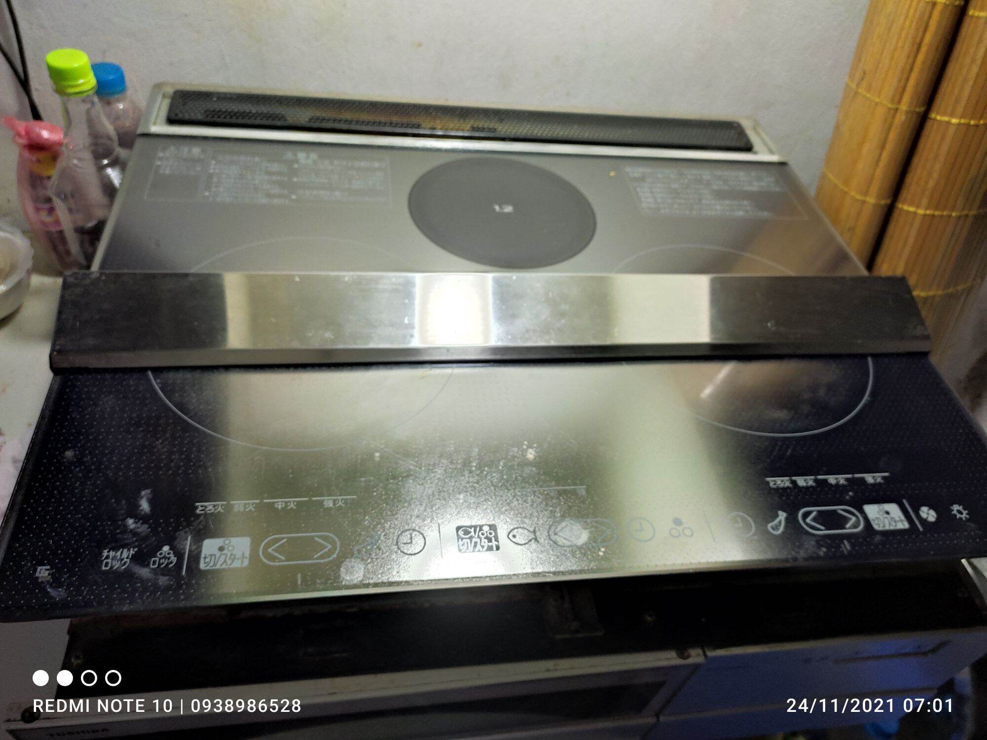Chắn mỡ inox 304 cho bếp từ nội địa nhật size75