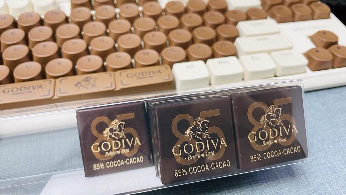 Bàn phím cơ không dây IKBC x Godiva phiên bản socola ngọt ngào của Đức chính hãng