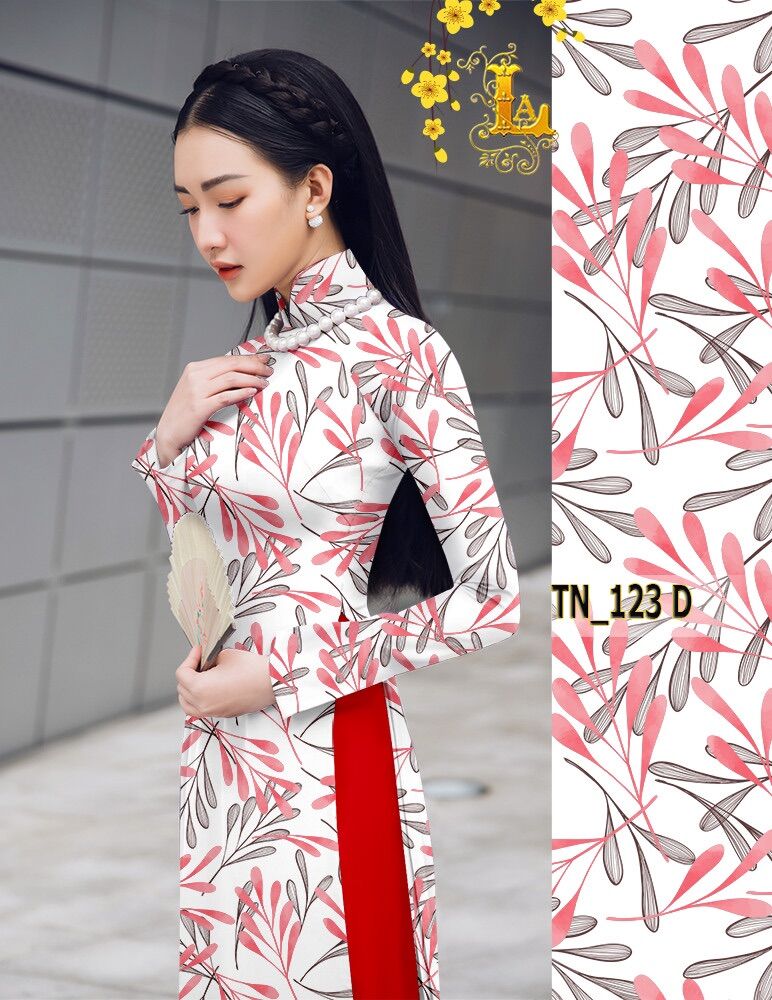Vải áo dài lụa 3D Mẫu thiết kế mới