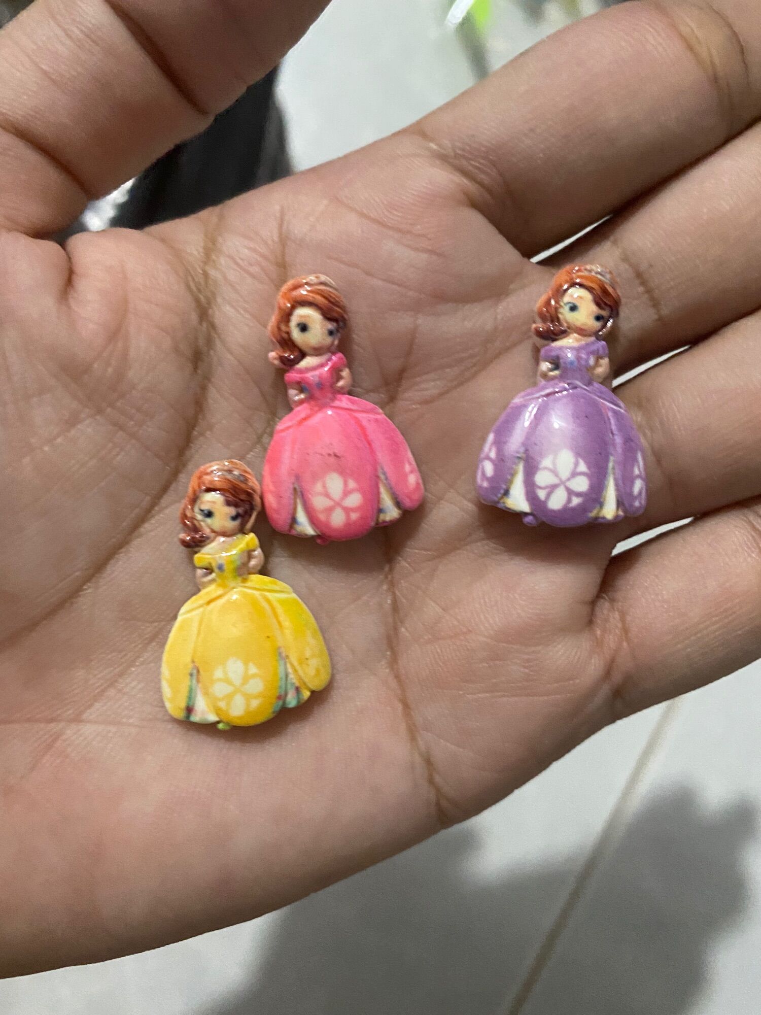 Gói 5 charm công chúa nhỏ