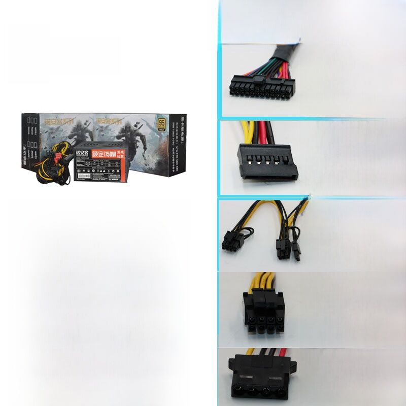 ATX Power Supply 300W 400W 650W 500W 600W 750W X79 Dual Channel Desktop Computer Power Supply Non-mo