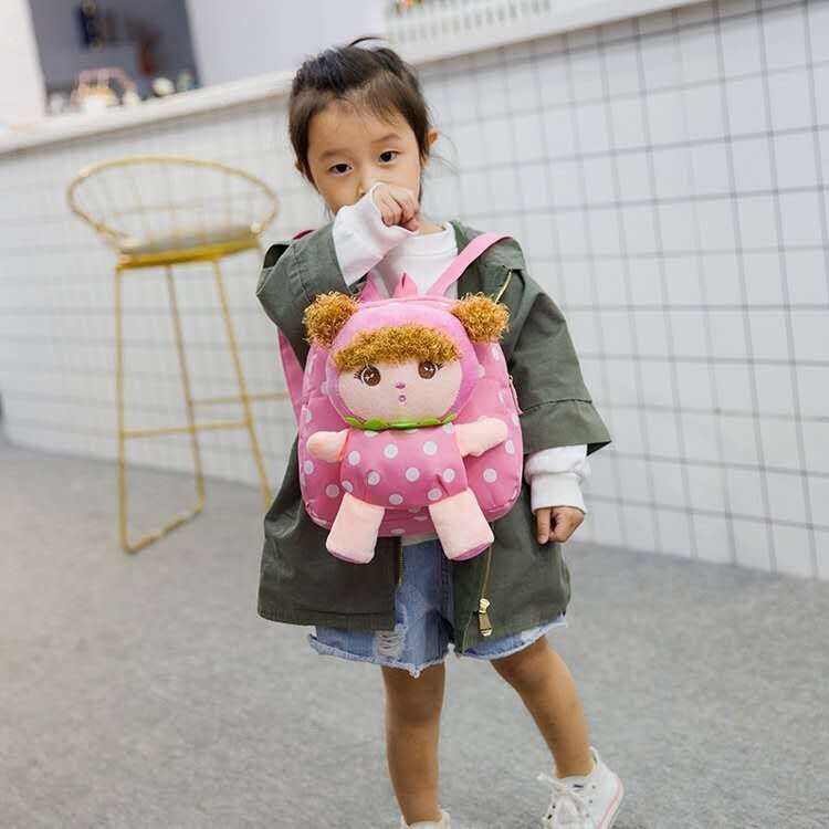 Ba lô hình búp bê dễ thương cho bé gái