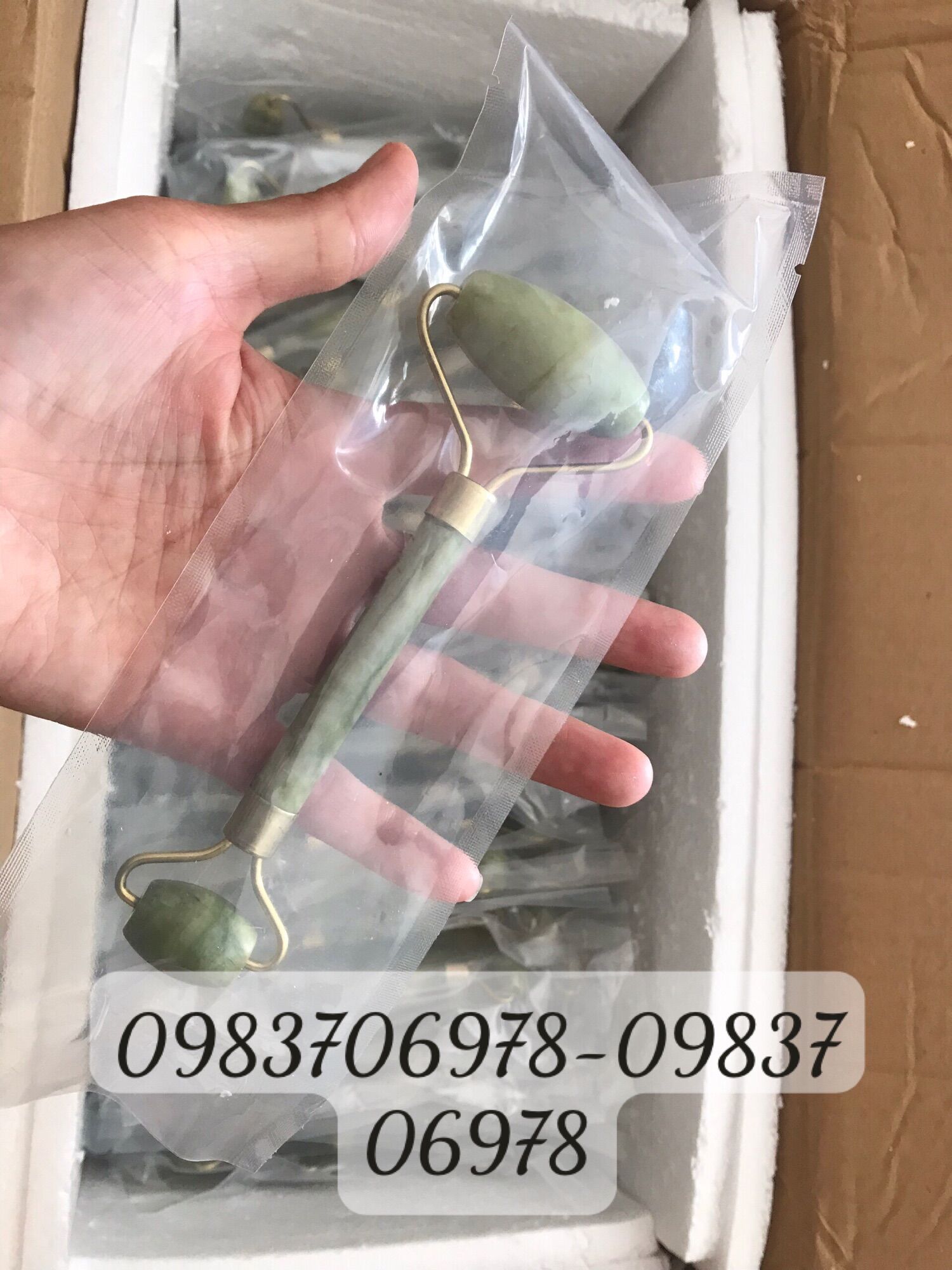 Cây lăn mặt đá cẩm thạch tự nhiên