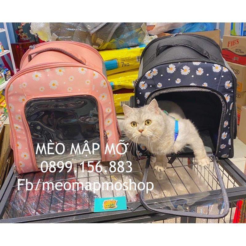 BALO VẬN CHUYỂN HOẠ TIẾT HÌNH HOA CÚC THÚ CƯNG ( 15 kg )