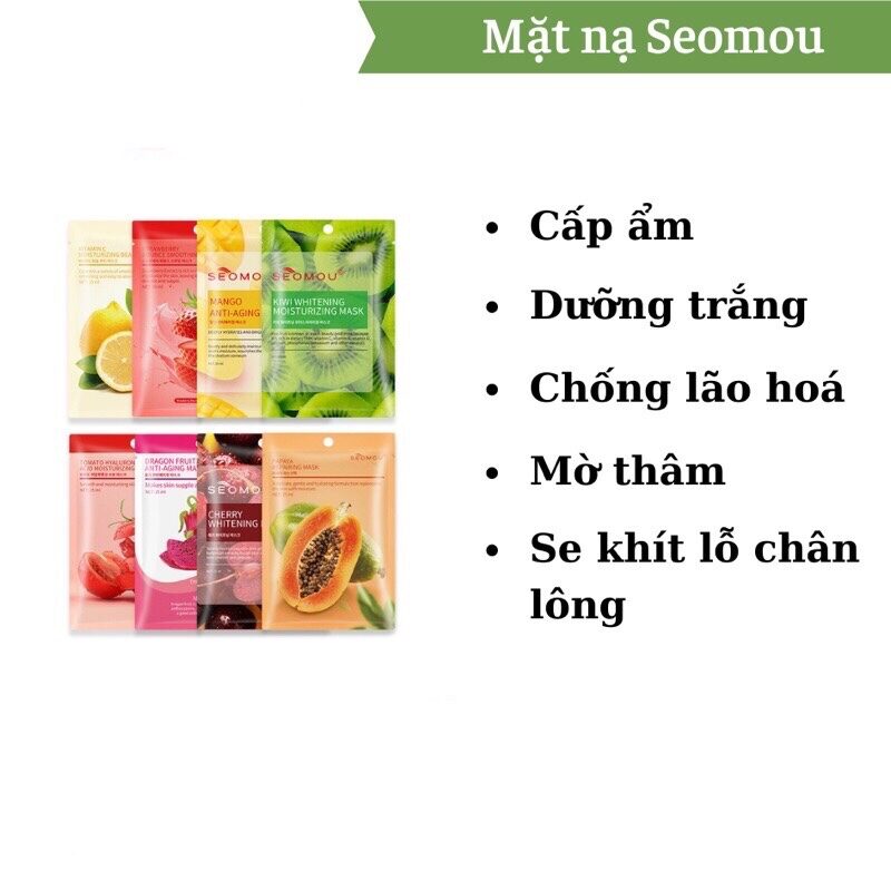 combo 15 mặt nạ 49k giúp dịu da, dưỡng ẩm