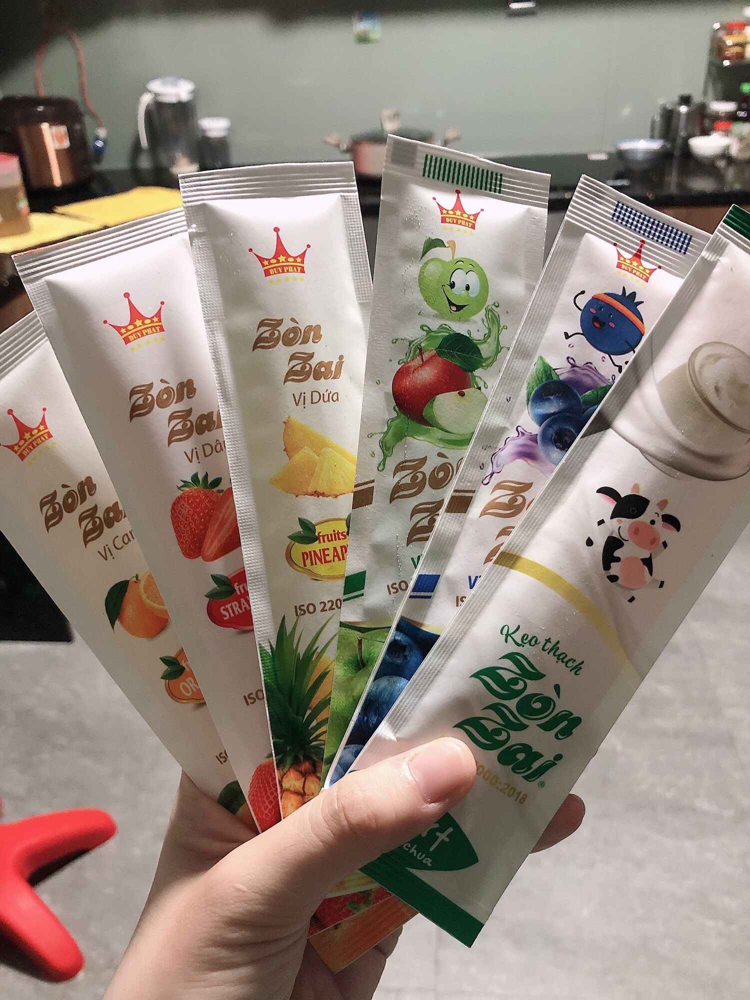 Thạch zòn zai-Jopy đủ vị 700g (Việt Thái)