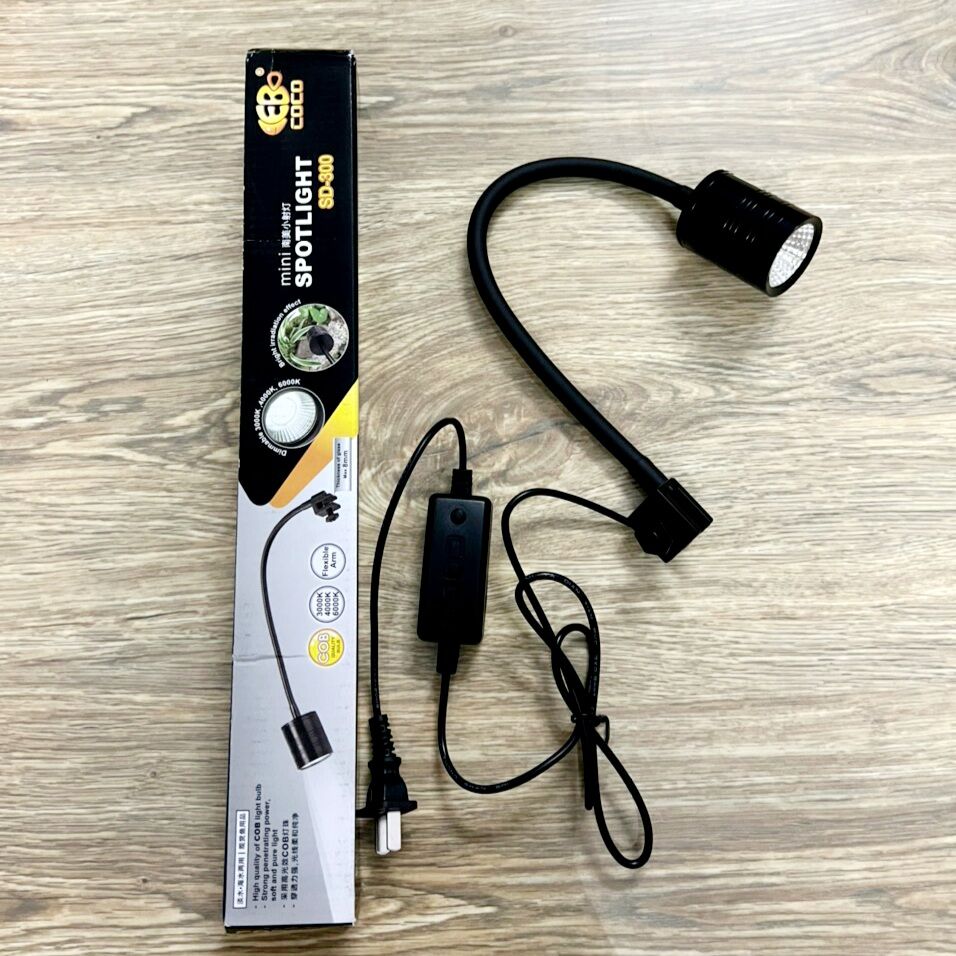 Đèn kẹp led thủy sinh BIOTOP đổi màu 3 chế độ SD-300