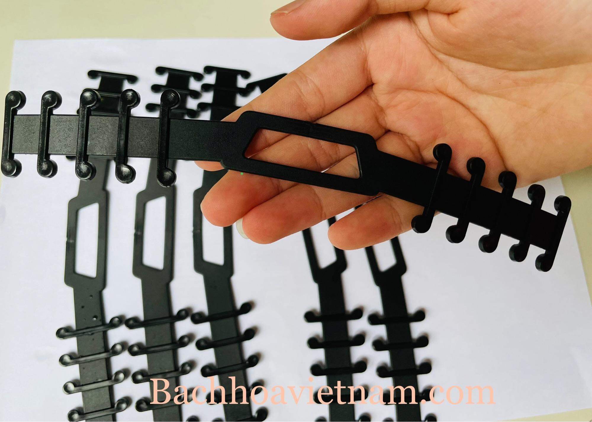 Combo 10 thanh nhựa đeo khẩu trang chống đau tai loại 18cm, Khẩu trang, Dây đeo giữ khẩu trang, Tai giả đeo khẩu trang, Đai đeo quai đeo khẩu trang không đau êm tai, thanh nhựa móc xương cá đeo khẩu trang, móc cài khẩu trang