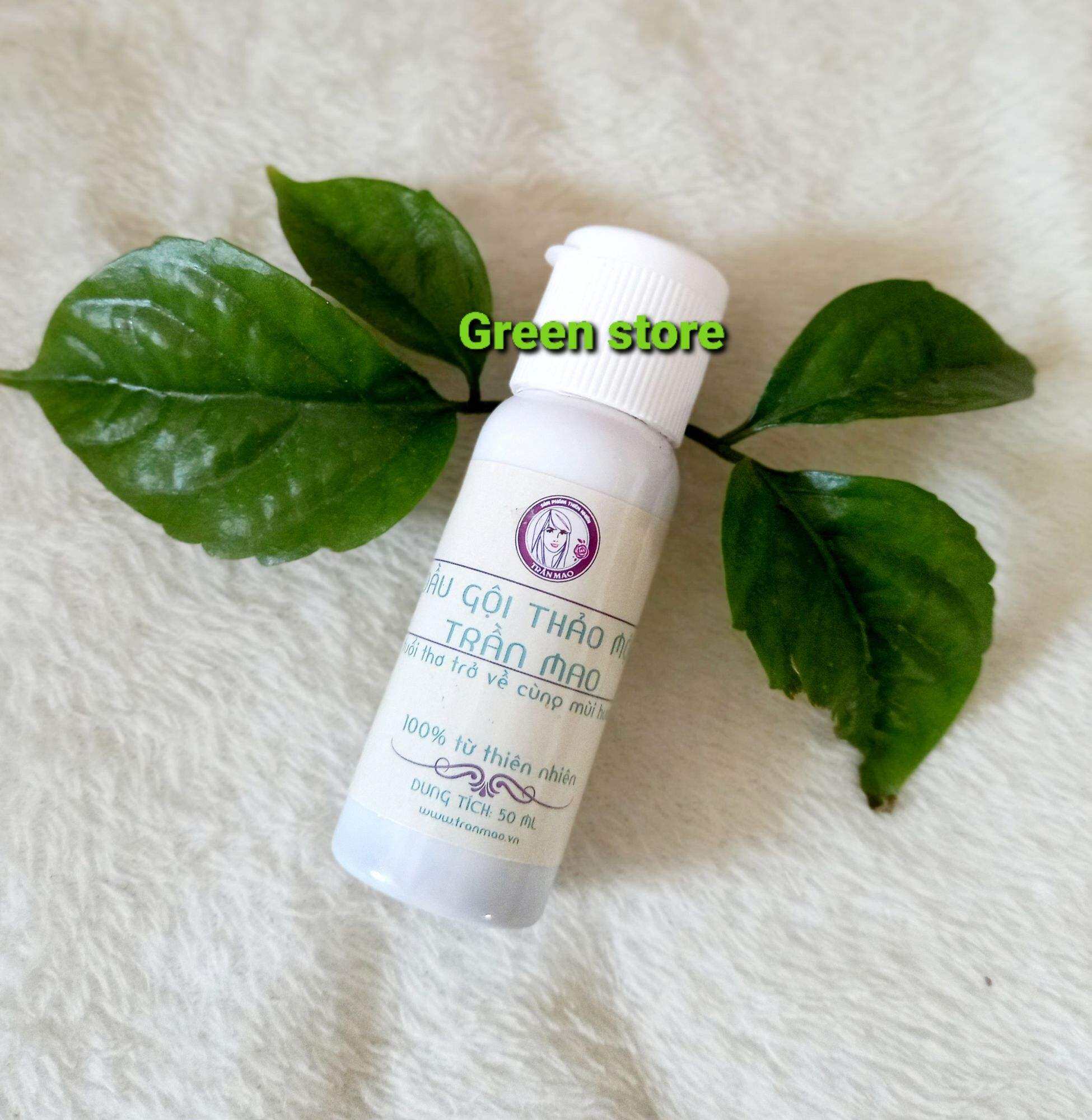 Dầu Gội Thảo Mộc Trần Mao 50ml ( lọ dùng thử)
