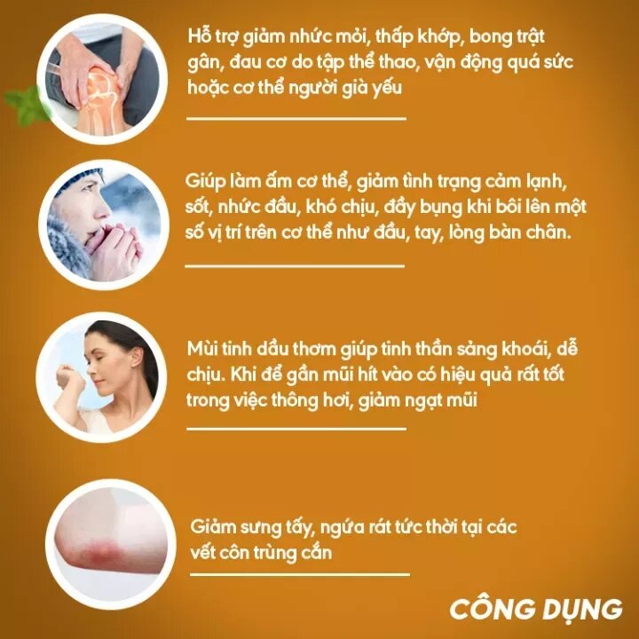 DẦU GIÓ ÔNG GIÀ  THÁI LAN 3ML