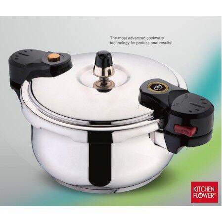 Nồi áp suất bếp từ 5L - 6L  Inox KITCHEN FLOWER CIT-500/sản xuất Hàn Quốc/ Hàng nhập khẩu