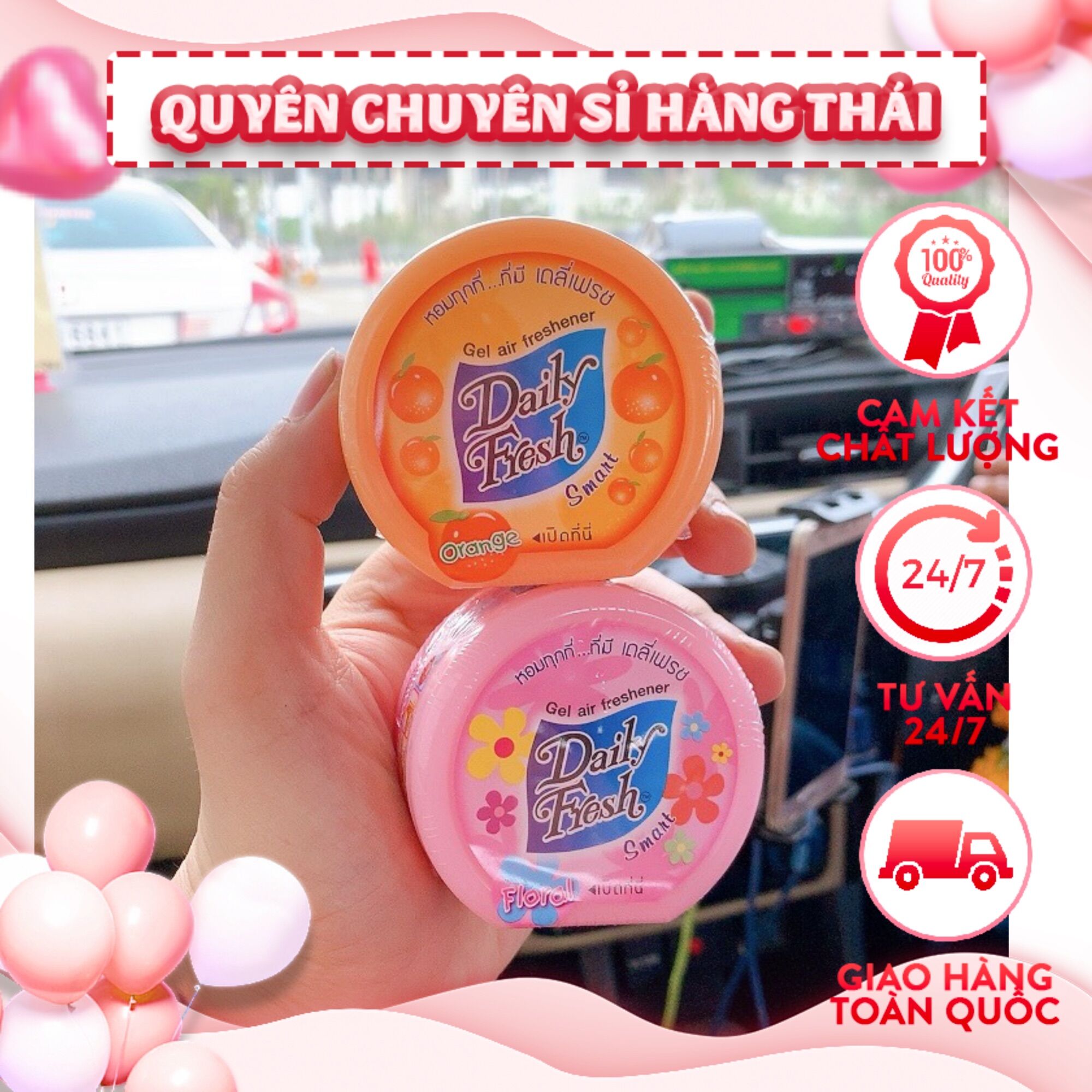 Sáp thơm daily fresh thái lan