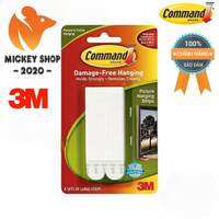 [SIÊU DÍNH] Miếng dán treo tranh trắng 7.2kg vỉ 8 miếng Command 3M 17206