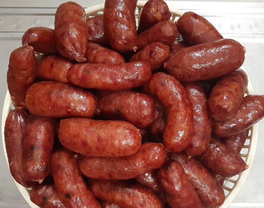 500gr LẠP XƯỞNG TRỨNG MUỐI đặc sản Cai Lậy