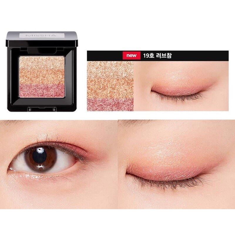 Phấn Mắt Missha Tripple 3 Màu Cực Xinh