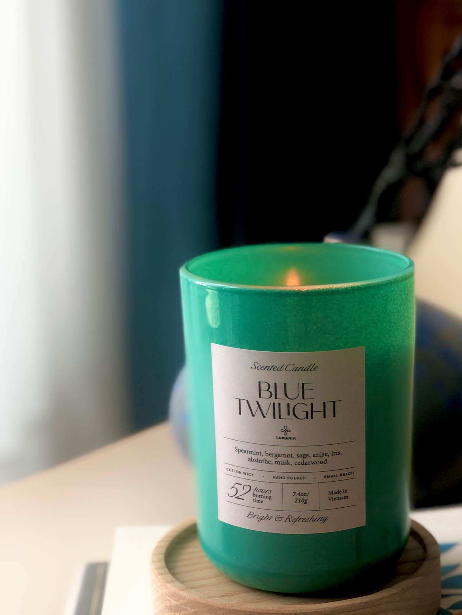 Nến thơm Blue Twilight Tamania Sense scented candle