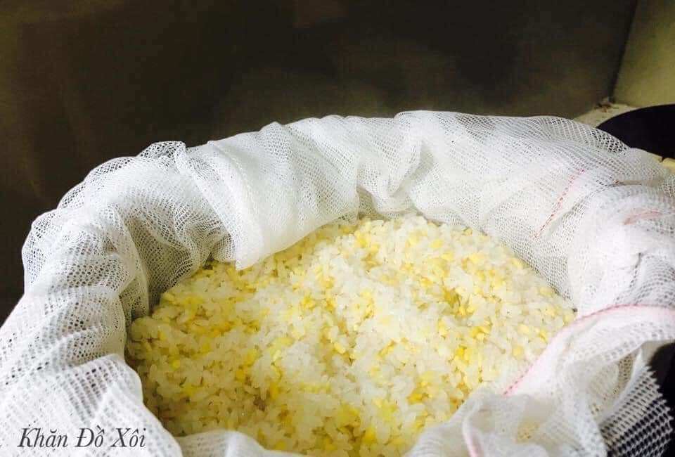 Khăn vải hấp xôi kích thước 1m x 1m