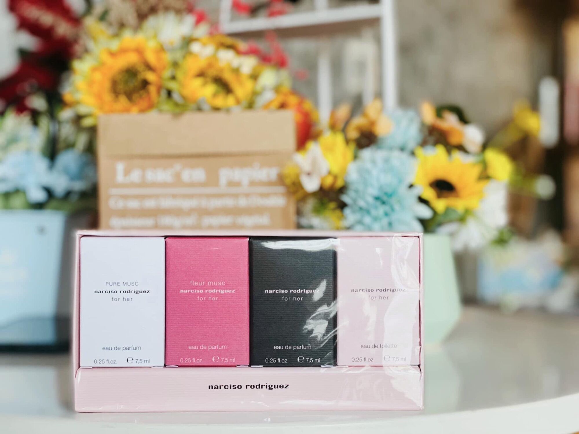 [Bill Pháp] Set nước hoa 4 mini Narciso for her 7,5ml/chai (4 chai x 7,5ml)